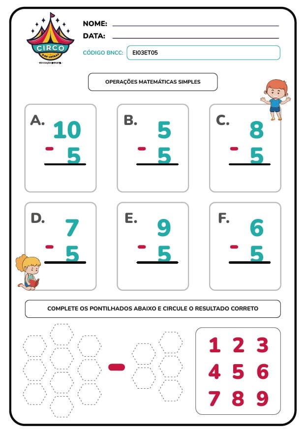 Sugestões de atividades de alfabetização